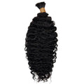 Burmese Curly Bulk Human Hair Extensions