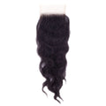 Raw Indian Curly 4x4 Transparent Closure